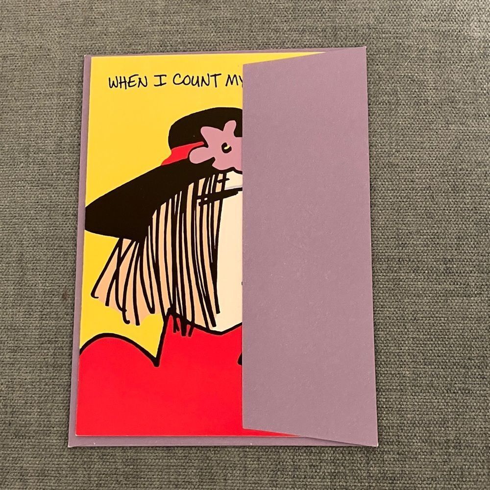 Design Count My Blessings Card